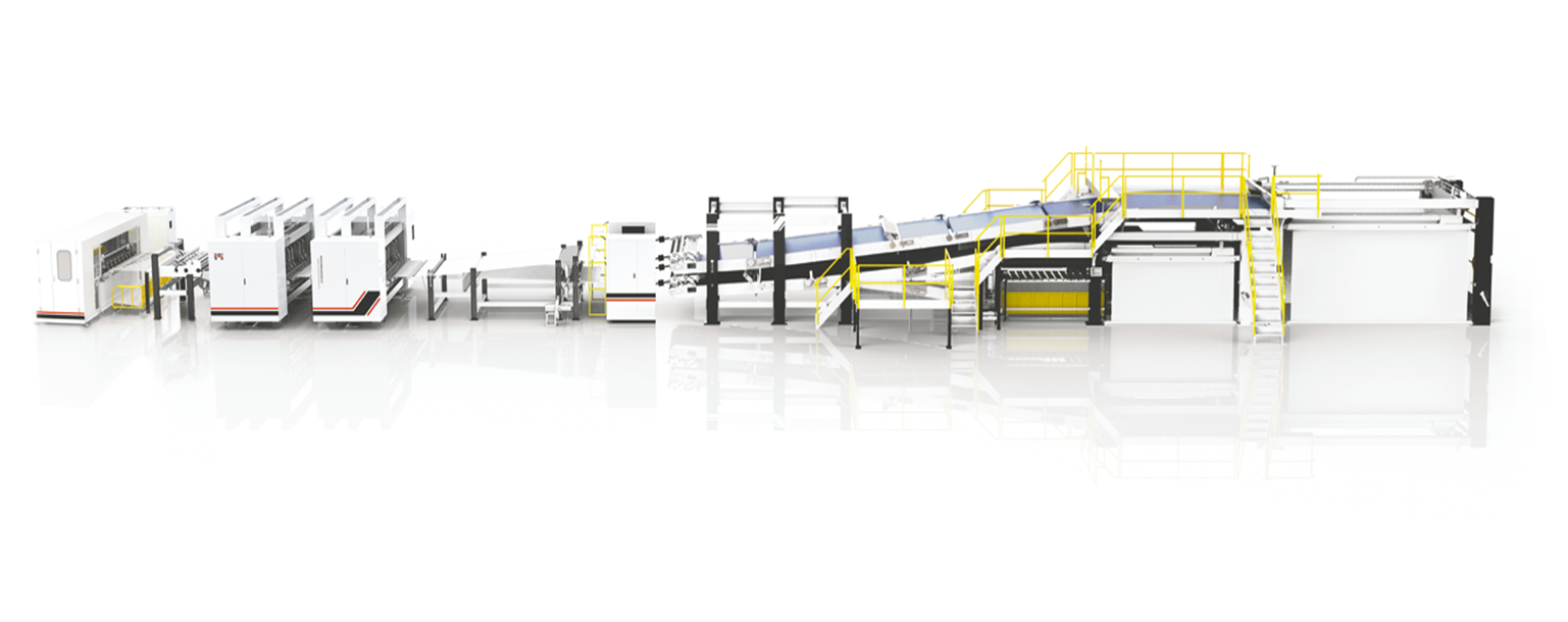瓦楞紙板生產線干部設備解決方案九